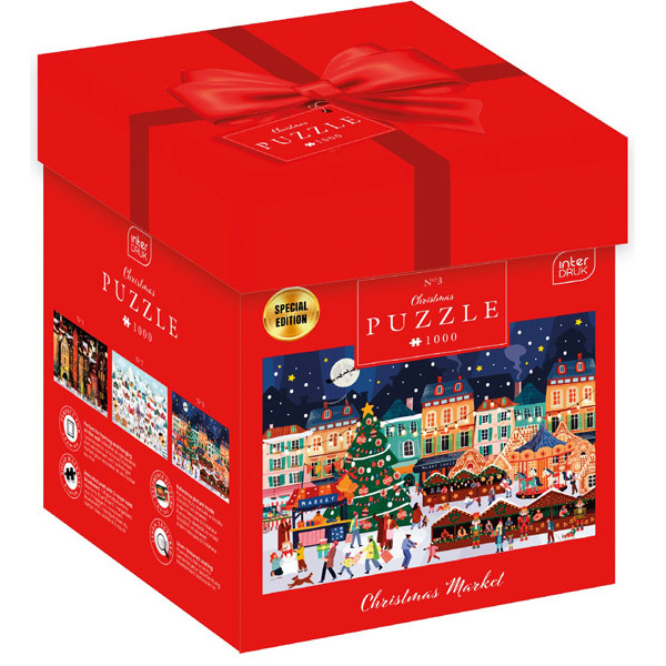 Novogodišnje puzzle BOŽIĆNO SEOCE 1000kom 