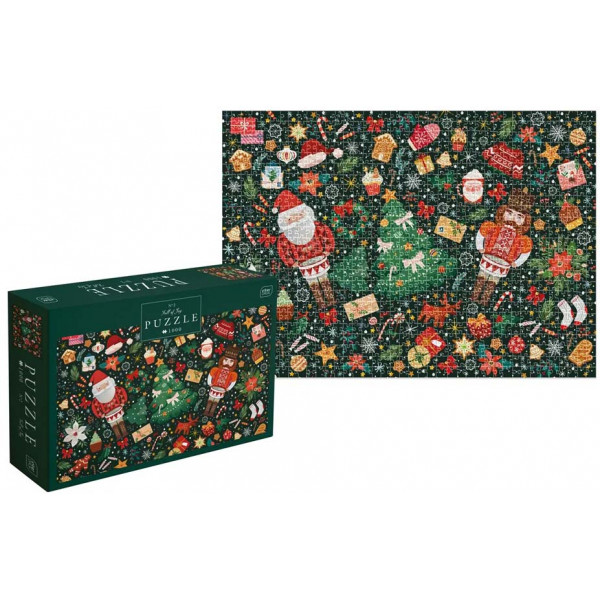 Novogodišnje puzzle FULL OF JOY 1000kom 