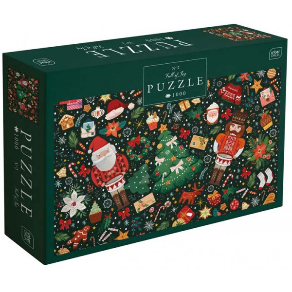 Novogodišnje puzzle FULL OF JOY 1000kom 