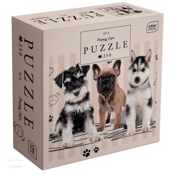 Puzzle ŠTENCI - 250kom 