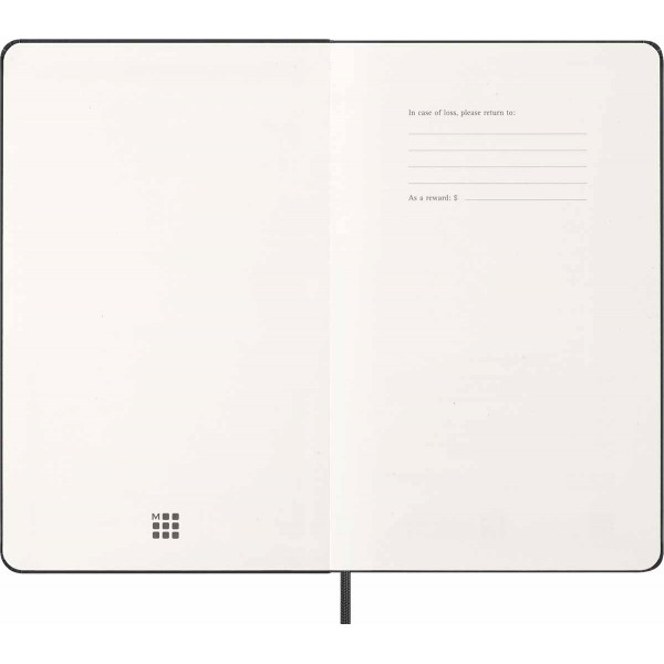 Planer MOLESKINE 2026 TP crni 