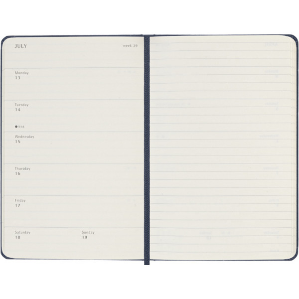 MOLESKINE Nedeljni planer TP TEGET 