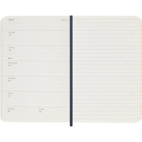 MOLESKINE nedeljni planer MP BLUE 2026 