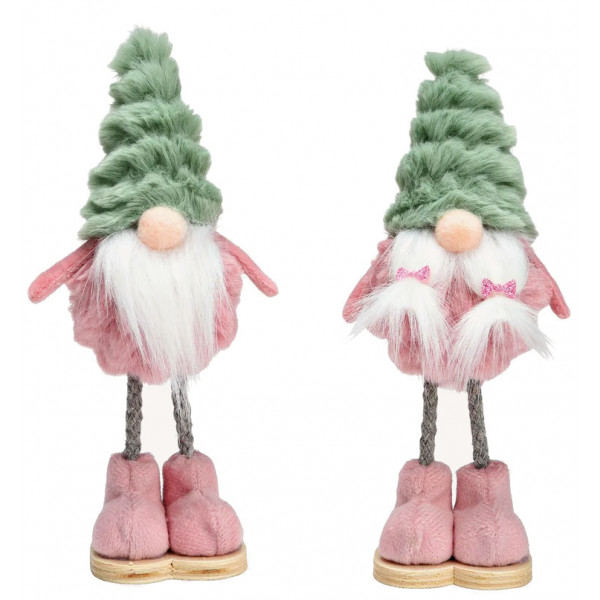 Novogodišnja figura PATULJAK 18cm (Više vrsta) 