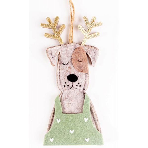 Novogodišnji ukras KUCA 14cm 