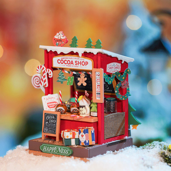 Novogodišnje 3D puzzle COCOA SHOP 
