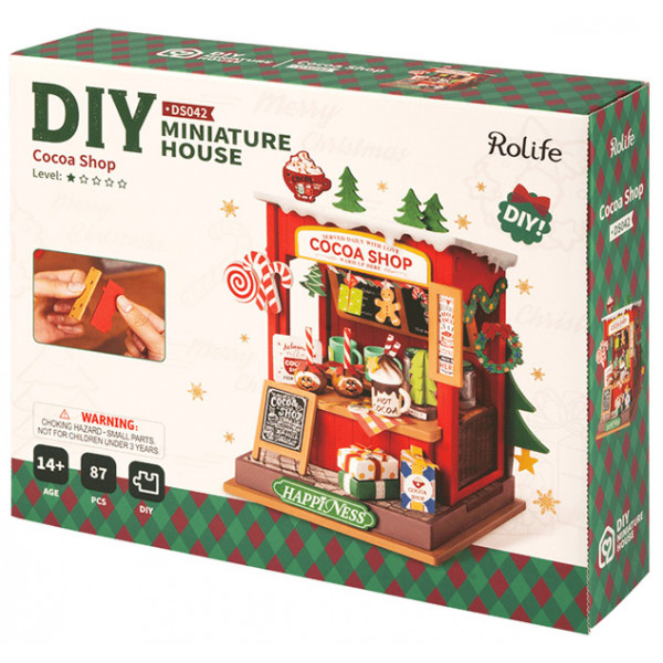 Novogodišnje 3D puzzle COCOA SHOP 