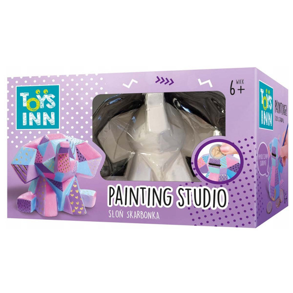 Kreativni set - kasica PAINTING STUDIO Slon 