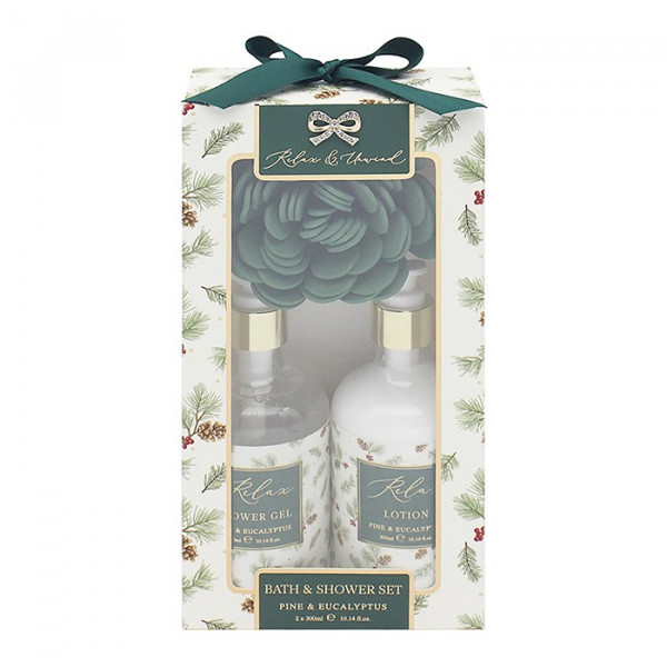 Gel za tuširanje i losion za telo MADELAINE Bor i eukaliptus 