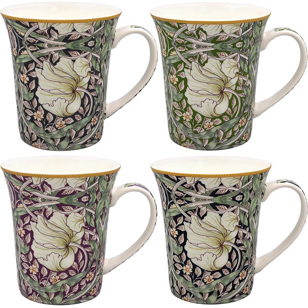 Set četiri šolje LUSTRE PIMPERNEL 