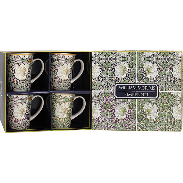 Set četiri šolje LUSTRE PIMPERNEL 