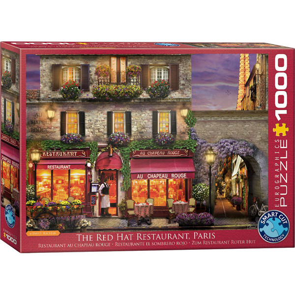 Puzzle THE RED HAT RESTAURANT PARIS 1000kom 