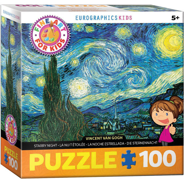 Puzzle za decu STARRY NIGHT 100kom 