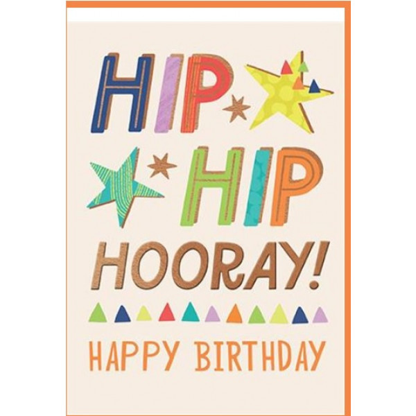 Rođendanska čestitka  HIP HIP HOORAY 