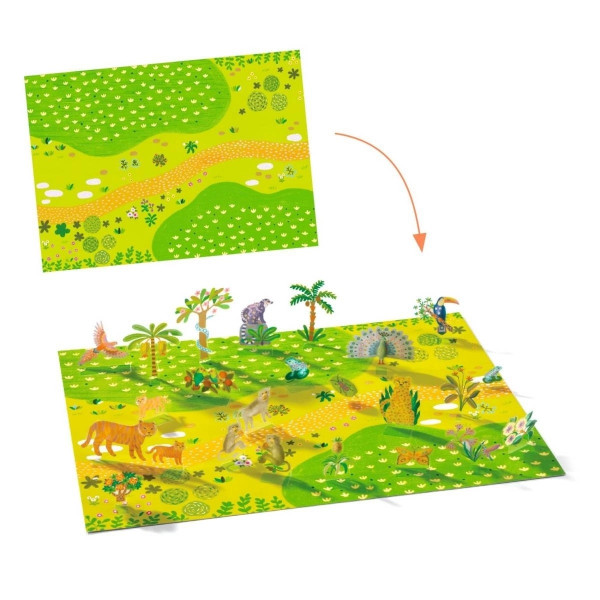 Igra sa nalepnicama SAFARI 