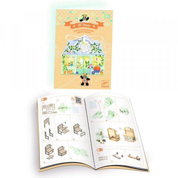 Kućica za igranje - PANDA OLIVE 