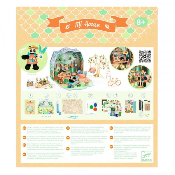 Kućica za igranje - PANDA OLIVE 