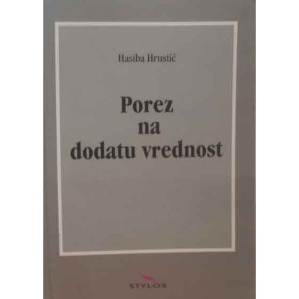 POREZ NA DODATU VREDNOST 