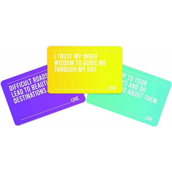 100 kartica sa afirmacijama za unutrašnji sjaj LJUBAV 