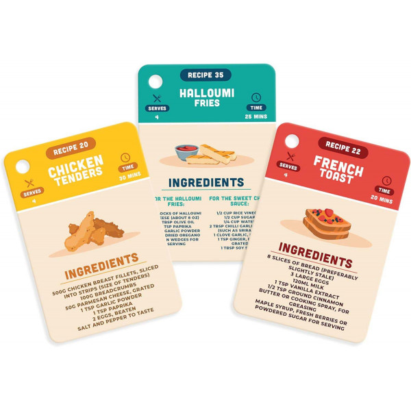 50 kartica sa receptima za AIR FRYER - 