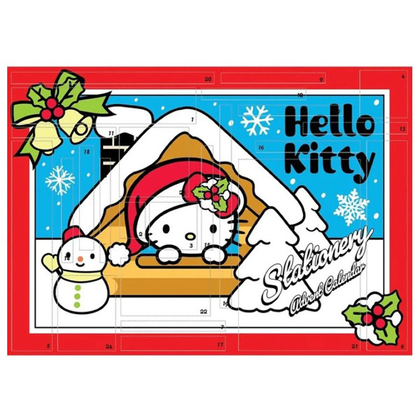 Advent kalendar i školski set HELLO KITTY 
