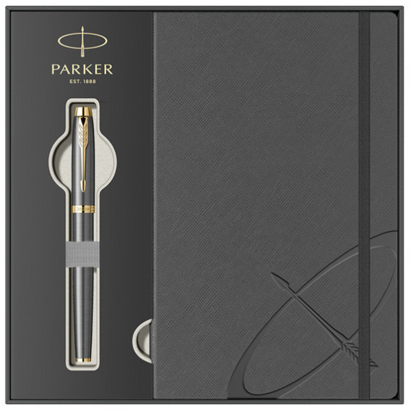 PARKET poklon set Royal Im Grey GT Roler + Notes 