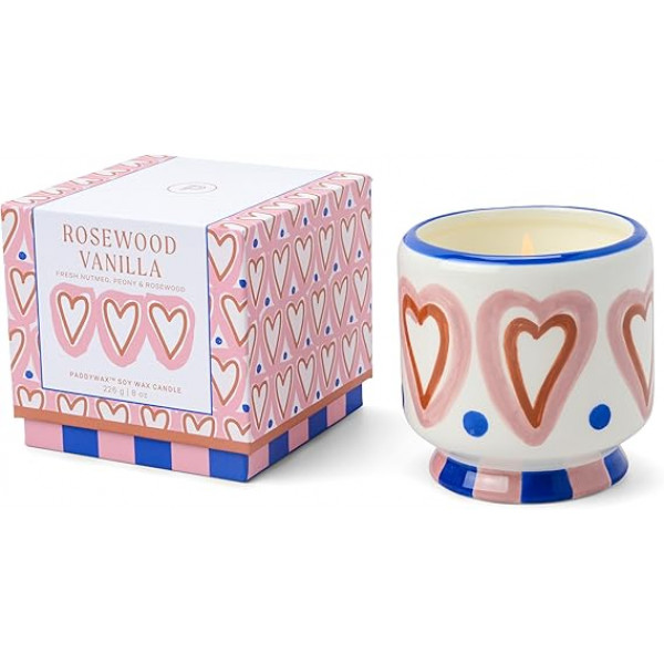 Keramička sveća HEARTS 