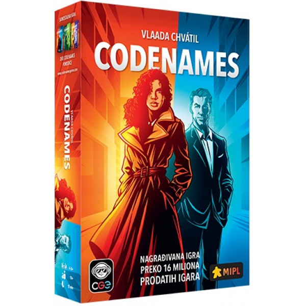 Društvena igra CODENAMES -SRPSKO IZDANJE 