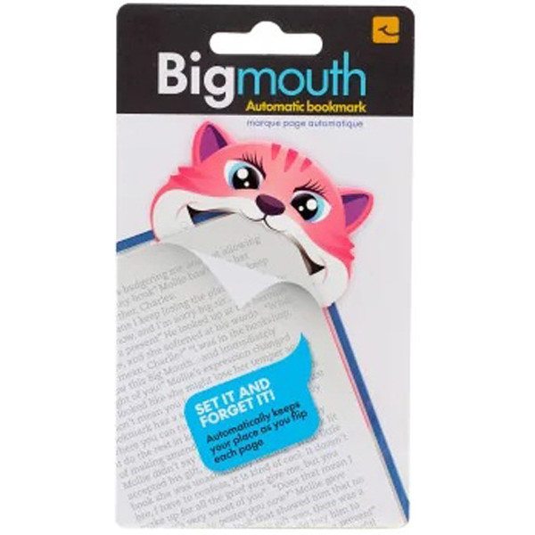 Bookmarker BIG MOUTH KITTY 