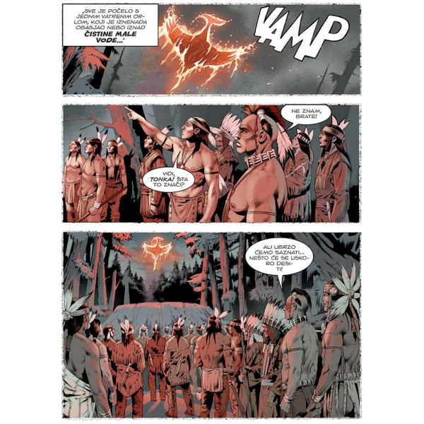 ZAGOR KNJIGA - UKLETA MOČVARA (KOR A) 