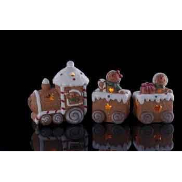 Keramička dekoracija NOVA GODINA 9x15x15cm 