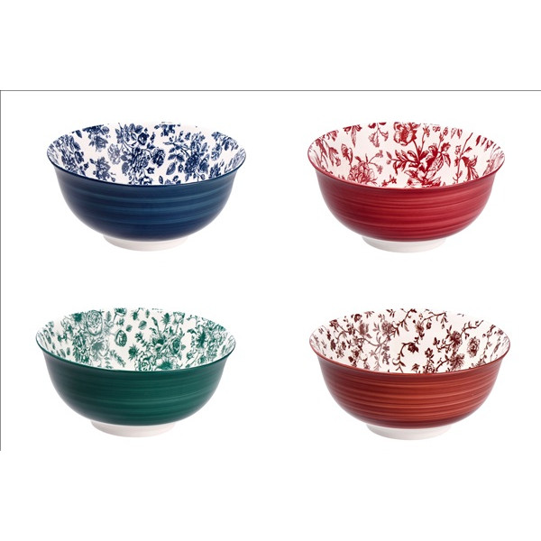 Keramička činija ROSE 20x9cm (više vrsta) 