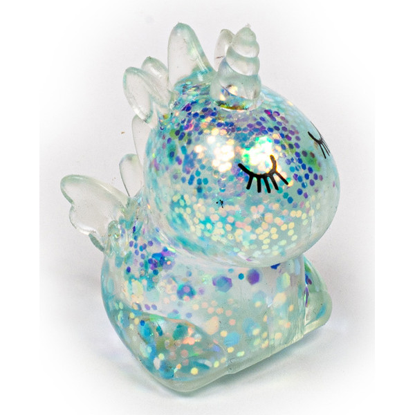 Antistres igračka PLAVI JEDNOROG 