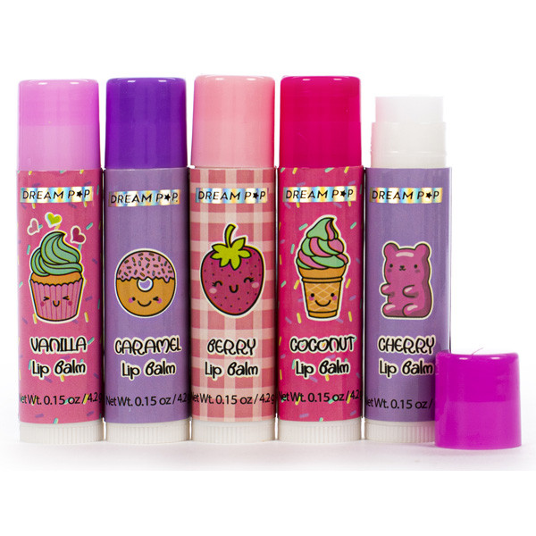 Set pet balzama za usne DREAMPOP KIDS 