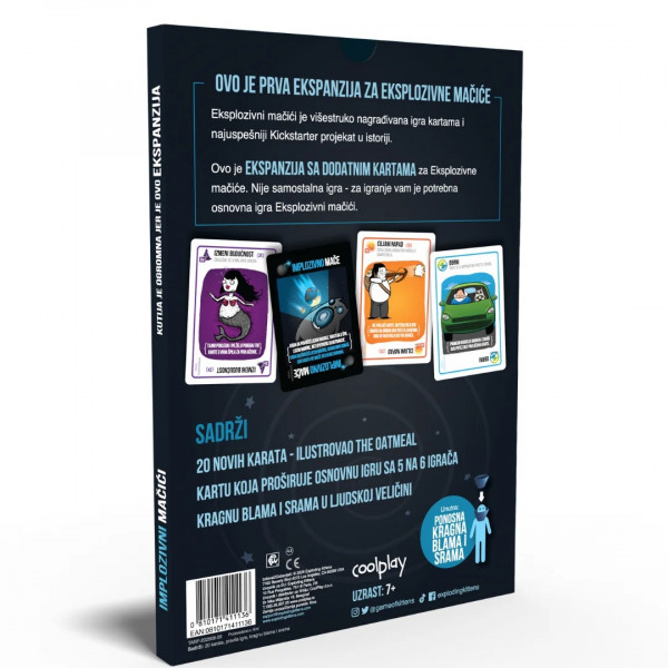 Društvena igra IMPLOZIVNI MAČIĆI 