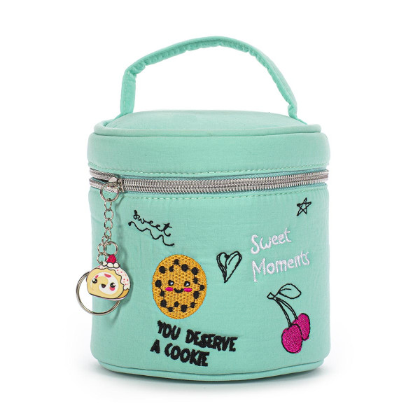 Pamučni neseser sa ručkom KAWAII Green 