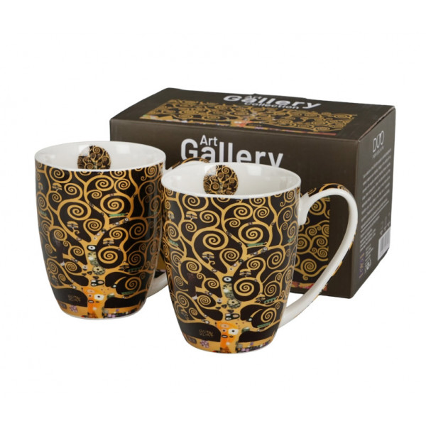 Set dve šolje 360 ml KLIMT Tree of life 