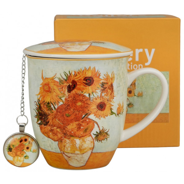 Šolja sa infuzerom SUNFLOWERS - VAN GOGH 
