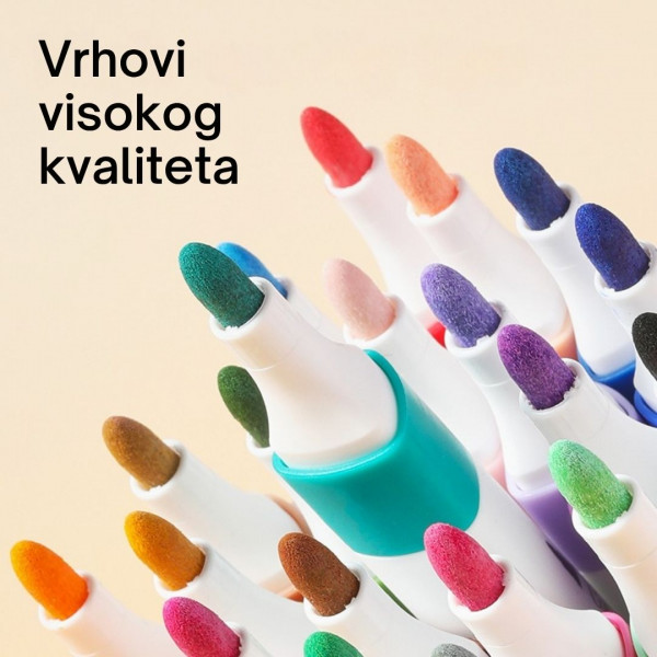 Set akrilnih markera DELI 1/12 