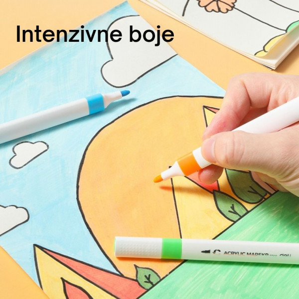 Set akrilnih markera DELI 1/24 