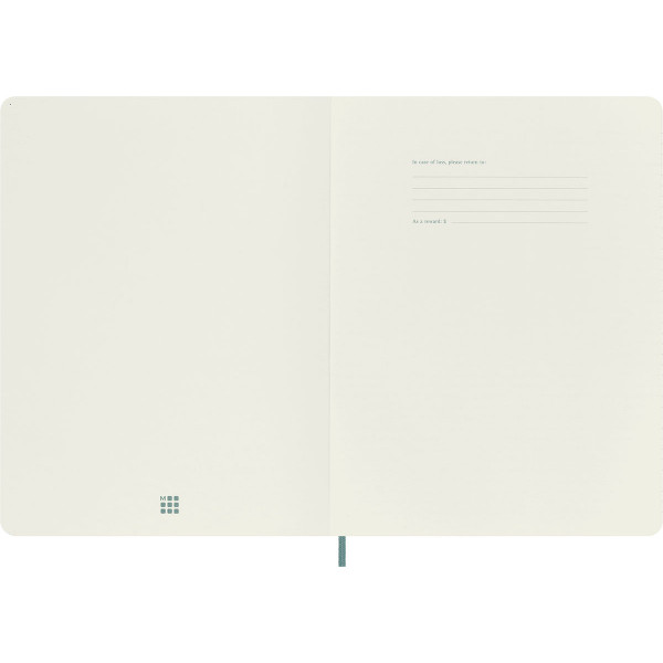 Notes 19x26cm XL MOLESKINE Blue -soft 