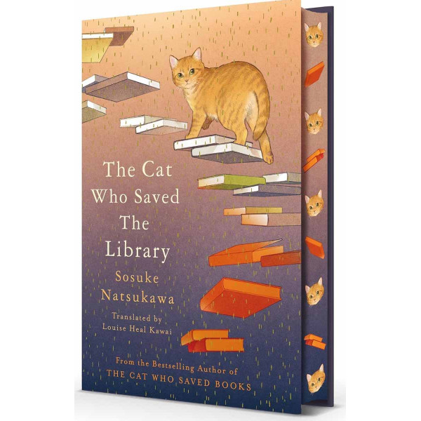 THE CAT WHO SAVED LIBRARY  Deluxe Limited Edition 