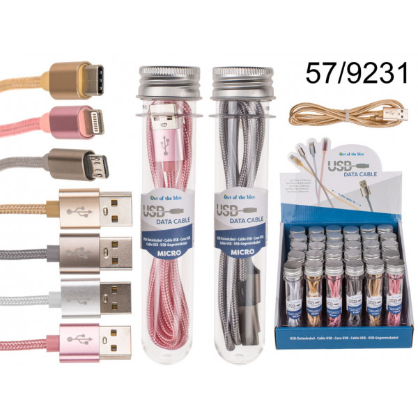 USB KABL ZA IPHONE C&MICRO 1M 