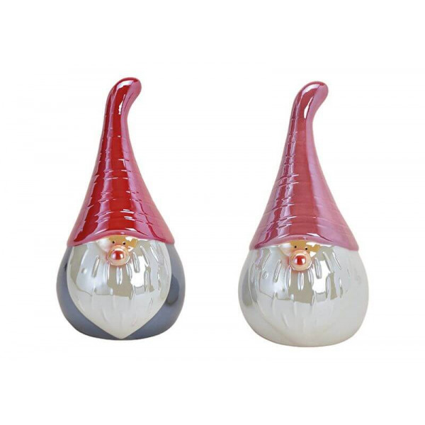 Nicholas ceramic pink/rose/red 2-Asst. 9x18x9cm 