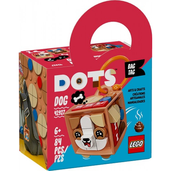 Igračka Lego kocke bag tag dog, Friends, 6g+ 