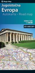 AUTO KARTA JUGOISTOČNE EVROPE 