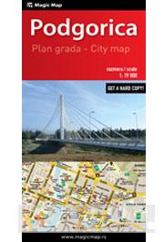 PLAN GRADA PODGORICA 