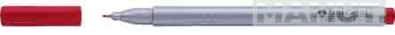 Flomaster FABER CASTELL permanent grip crveni 