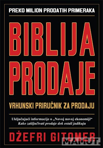 BIBLIJA PRODAJE 