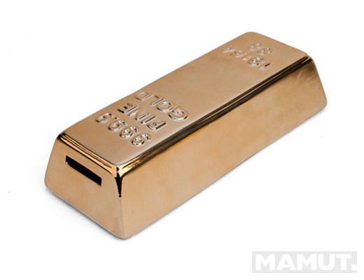 COIN BANK GOLD BAR 